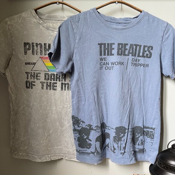 The Beatles & Pink Floyed Tee Bundle - Picture 4 of 11
